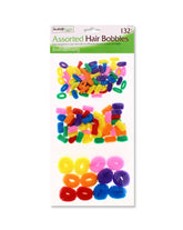 132 PCS HAIR BOBBLES